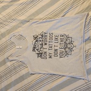 Don't Worry Tatto Tank